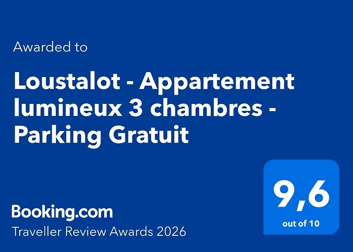 Appartement Loustalot - Lumineux 3 - Parking Gratuit *